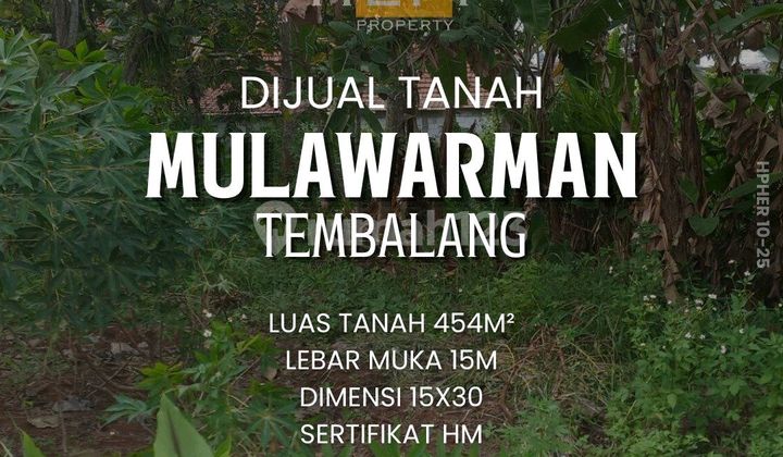 Tanah Kos Mulawarman Dekat Undip Tembalang ! SHM 1