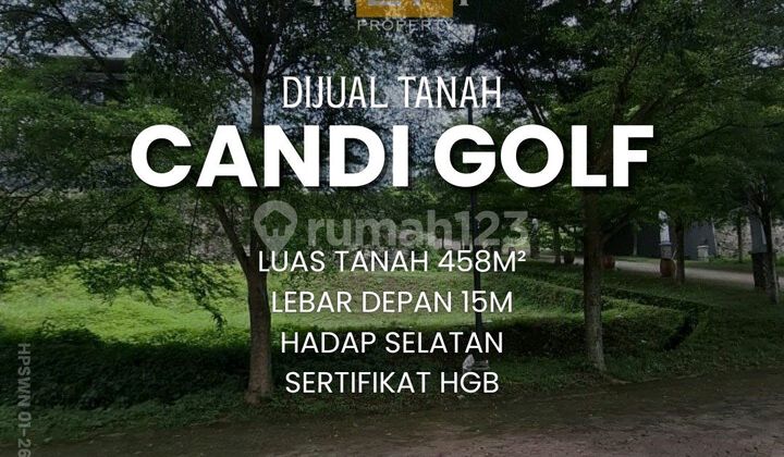 Below Market Price and Still Negotiable! Candigolf Semarang Land Plot 1