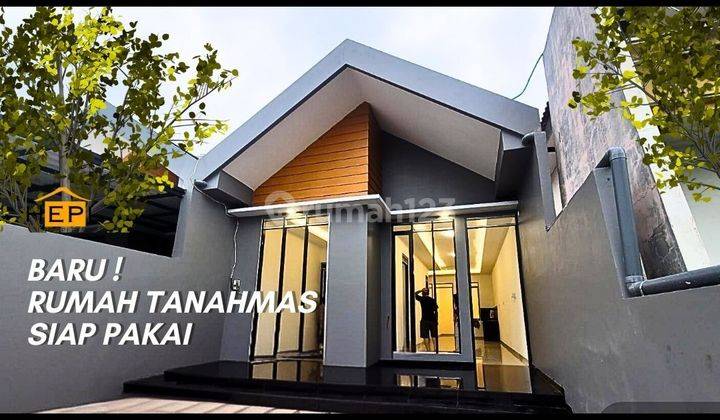 Rumah Baru Tanahmas Semarang ! Lebih Tinggi Dari Jalan ! 1