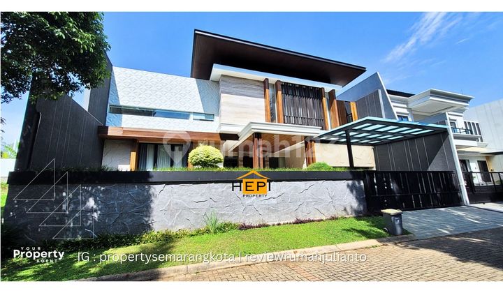 Mewah Modern Furnished Di Puri Arga Golf Bsb City Semarang SHM 1