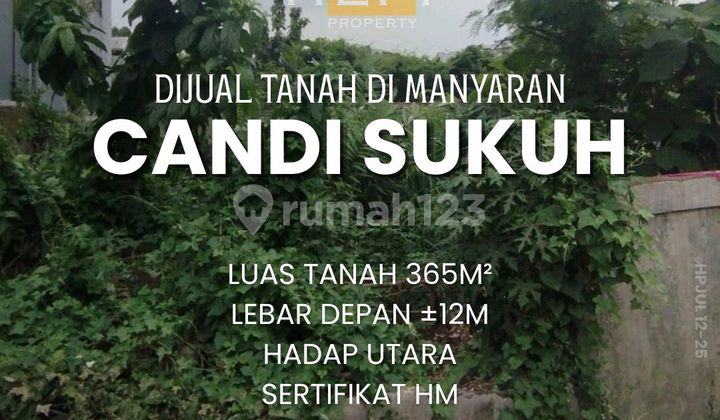 Tanah Kavling Manyaran Dekat Sekolah H. Isriati 1