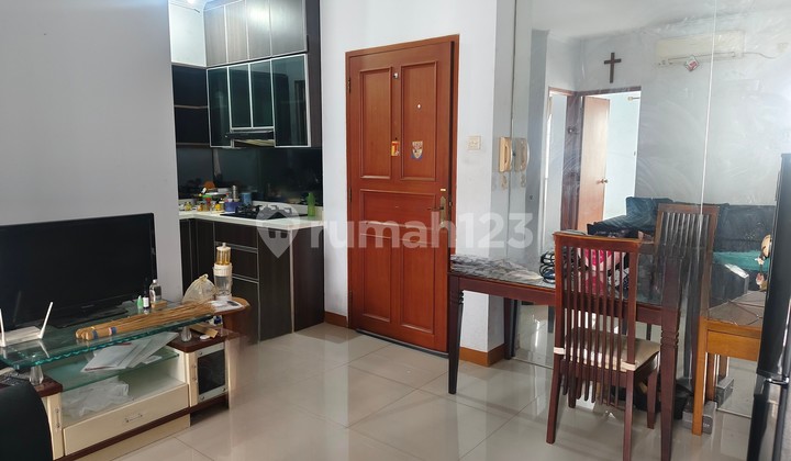 Disewakan Apart Gading Mediterania Residen Tower Cassa Bella Lantai 15, Semi Furbish