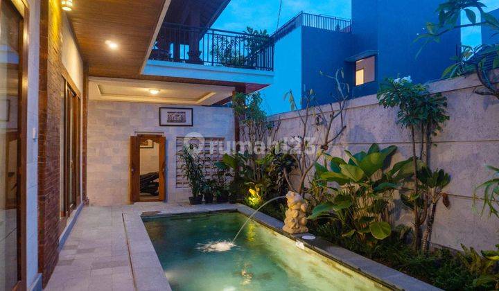 Villa For Lease Minimalis Modern Furnished At Padonan Near To Canggu  1