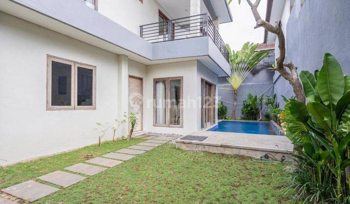 Villa Sewa Cantik Modern Minimalis Furnished di Tukad Balian Renon 1