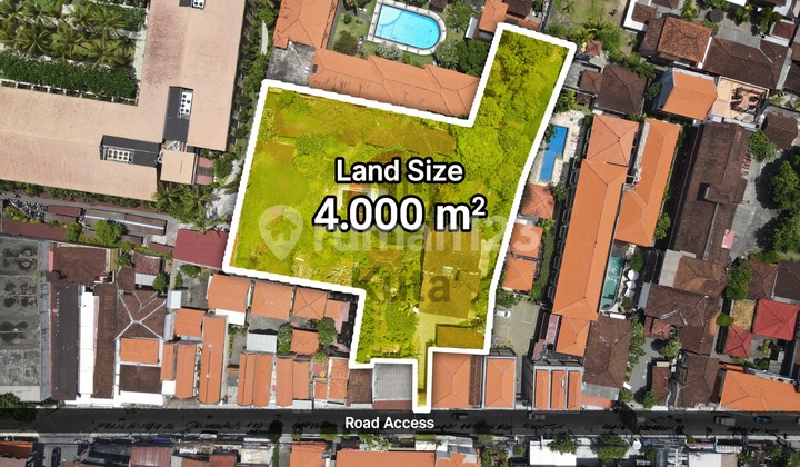 Disewakan Tanah Bonus Bangunan Ex Hotel Di Legian Kuta 