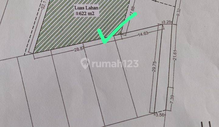 DIJUAL TERMURAH KAVLING DI TAMAN SAKURA KOMPLEK ELITE DI KOTA BANDUNG DENGAN LEBAR MUKA 30m² 1