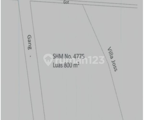 Kavling Di Bali Tanah Batu Belig Luas 800 Kerobokan