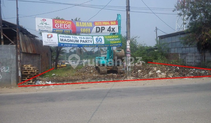 Disewakan Kavling tanah Cibarusah Raya Cikarang 4