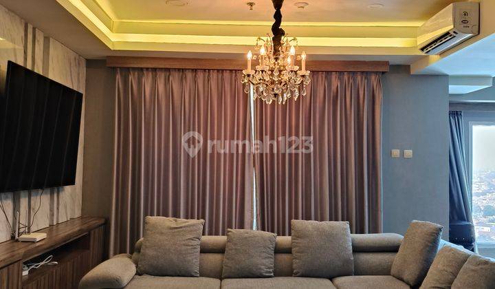 Apartemen 3 BR Mezzanine Maqna Residence Semi Furnished 1