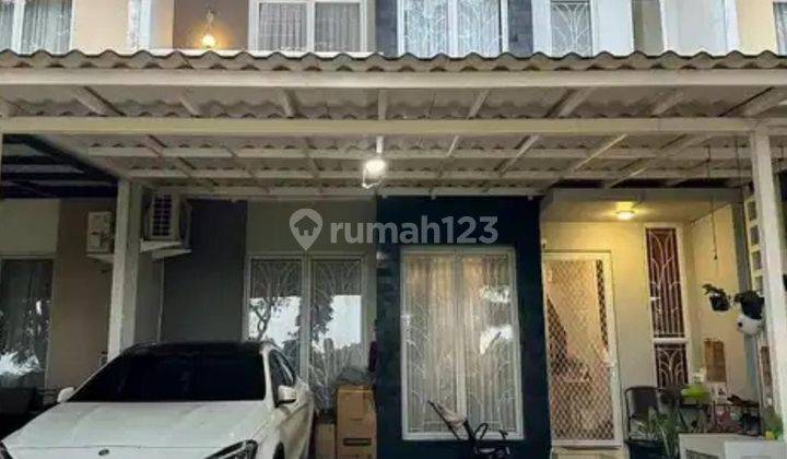 Rumah 2 Lantai Siap Huni Dalam Cluster Graha Raya Jl Eldora Utama 1