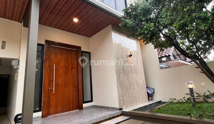 Rumah Baru Design Modern di Komplek Villa Melati Mas Serpong Bsd  1