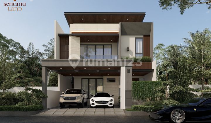 Papillo Taman Chrysant | 2-Story House with Modern Contemporary Design 1