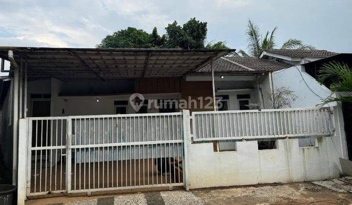 tampak depan dijual cepat rumah puri bintaro