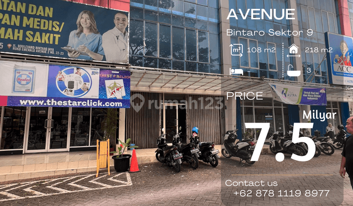 Ruko 3 Lantai Emerald Avenue 2 Bintaro Jaya Sektor 9 1