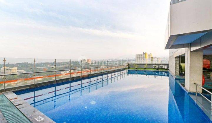 kolam renang apartemen sentraland furnished dekat simpang5