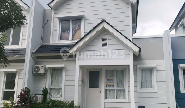 Rent Furnished House Bsb City Cluster Victoria Highland Citraland in Front of Lake Bsb, Near Unika Medical Campus, Near Industrial Area 1