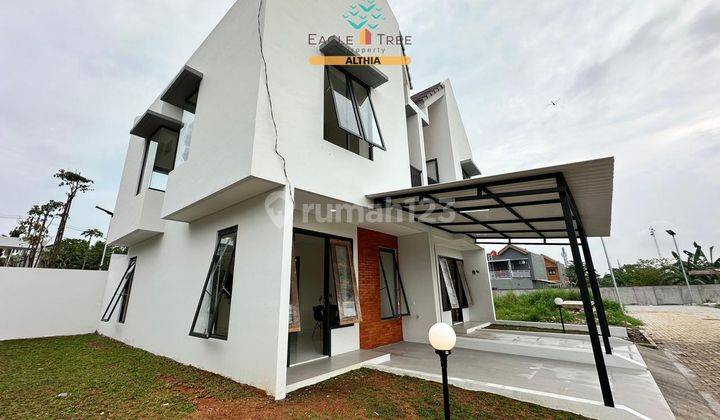 Rumah 2 Lantai Bangunan Bangunan Baru Modern Dekat Toll Balaraja 2