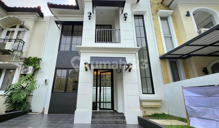 New Classic Modern Building House in Bintaro