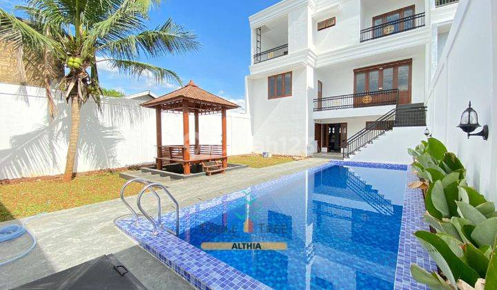 Rumah Mewah Bangunan Baru Ada Private Pool Di Pesanggrahan  1