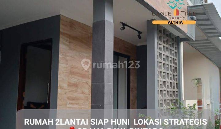 Rumah 2 Lantai Siap Huni Full Renovasi di Graha Raya 1