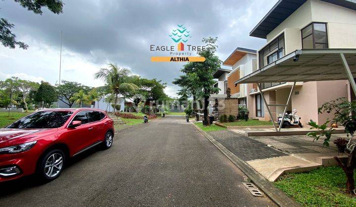 Rumah 2 Lantai Bagus Siap Huni Depan Taman Di Bsd City 2