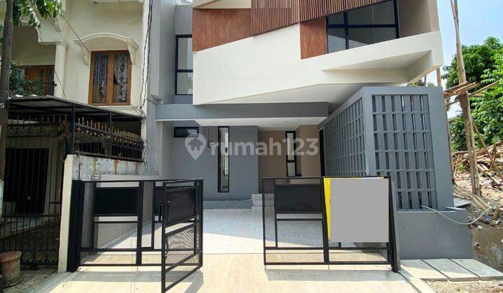 Rumah Bangunan Baru Modern Minimalis 2 Lantai di Sektor 9 Bintaro 1