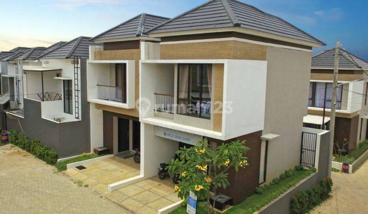 Rumah Minimalis Modern Bangunan Baru 2 Lantai di Serpong 1