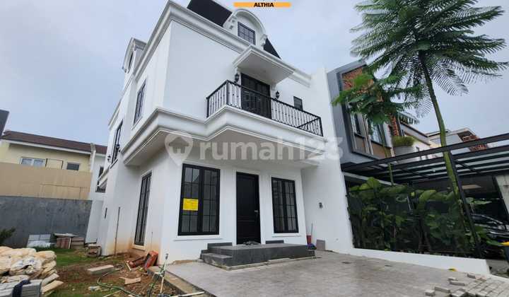 Rumah Bangunan Baru Dijual American Classic Di Bsd City