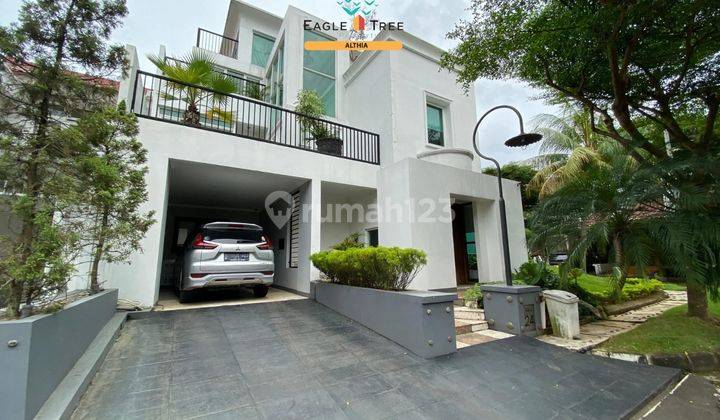 Rumah Posisi Hook 3 Lantai Modern Minimalis di Bintaro Jaya 1