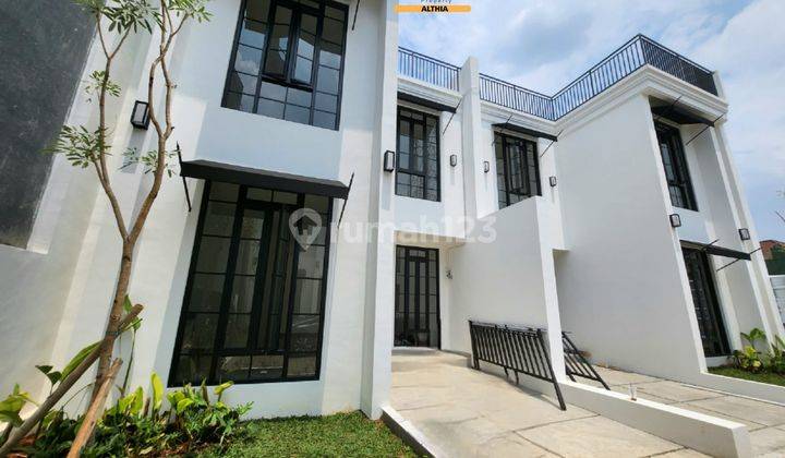 Townhouse Rumah Baru 2 Lantai Lokasi Strategis di Rempoa 2