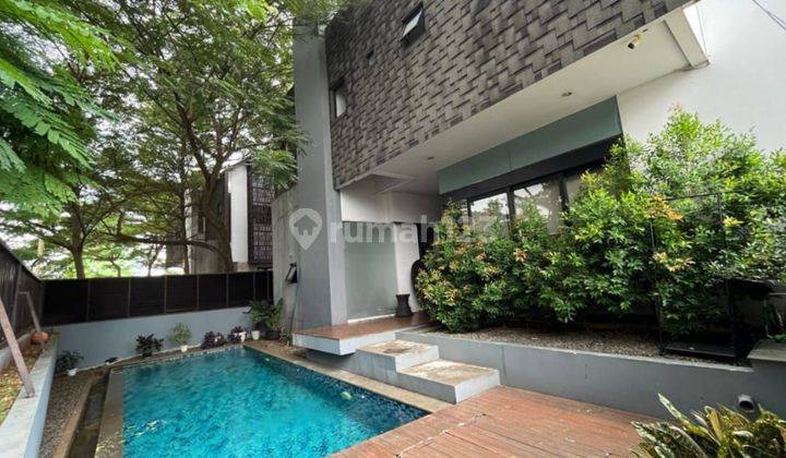 Dijual Rumah 3lantai Ada Private Pool Di Kemang Bangka Jakarta 1