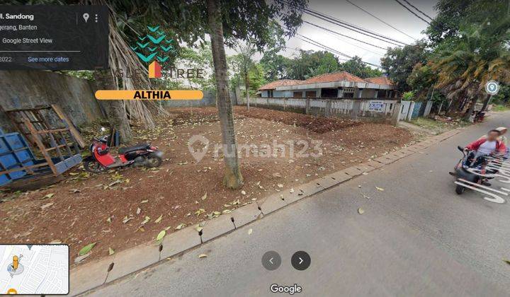 Tanah kavling pinggir jalan utama lokasi startegis  1