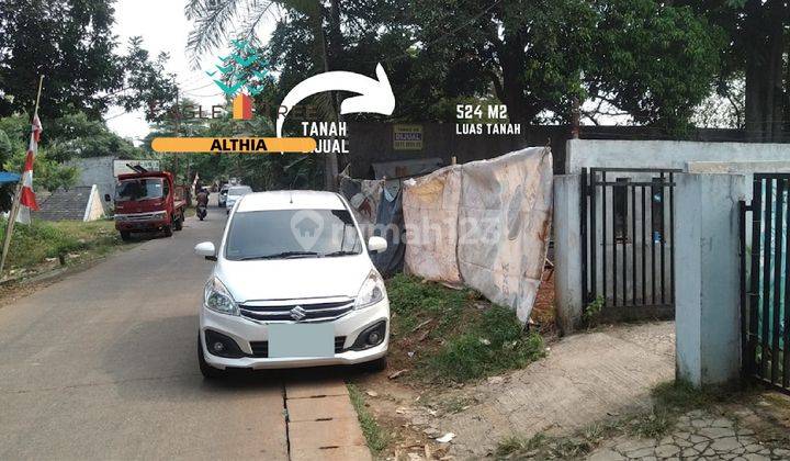 Tanah kavling pinggir jalan utama lokasi startegis  2