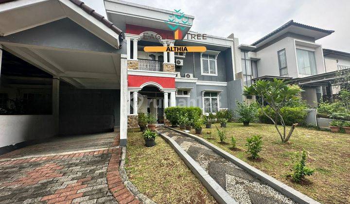 Rumah Cibubur 2 Lantai Depan Ada Taman Suasana Asri di kota wisata cibubur  1