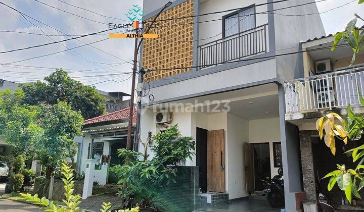 Rumah murah di graha raya bintaro, 2 lantai dengan 4 kamar  1