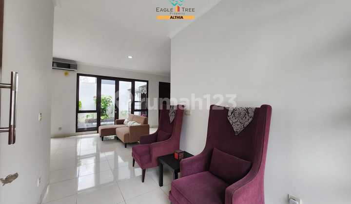 Rumah Masih Ada Ruang Terbuka di Halaman Belakang Area di BSD 2