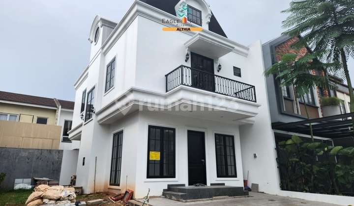 Rumah Modern 3 Lantai Siap Huni One Gate System Di Bsd