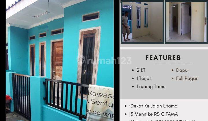 Dijual Rumah Murah Cash kpr di Lokasi Strategis Dekat Stasiun 1