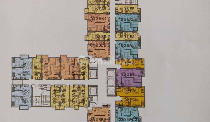 Jual Apartemen Benson Baru Gress Type 2br, Pakuwon Mall 2