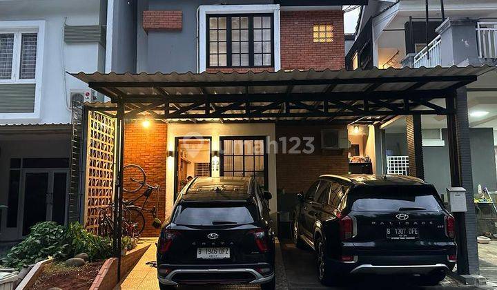 Rumah 2 Lantai Minimalis Dalam Cluster Nusaloka Bsd Tangerang 1