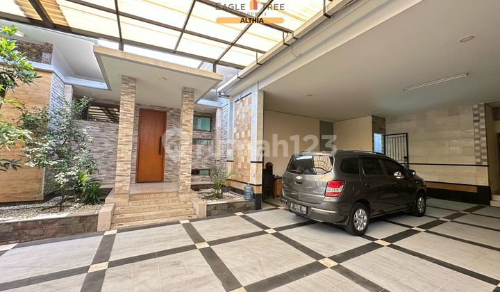 Luxury House with Private Pool Semi-Furnished Near Bintaro 2