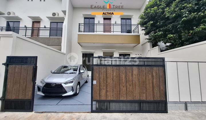 Rumah 2 Lantai Bangunan Baru di Komplek Bintaro Jaya Jakarta Selatan