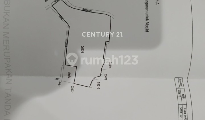 Tanah Luas SHGB Sd 2043 Strategis Siap Pakai Di Lengkong Bandung