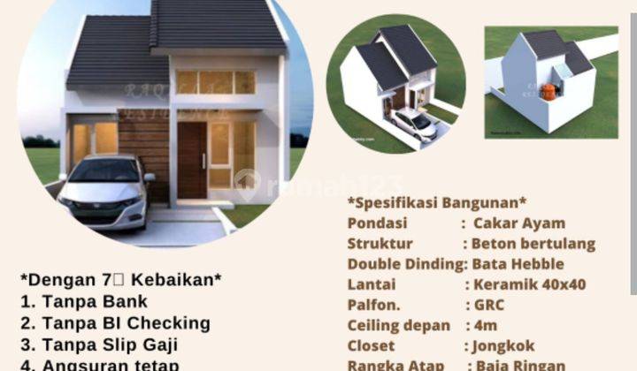 Rumah Komersil harga Subsidi Kpr tanpa Bi Cheking 7