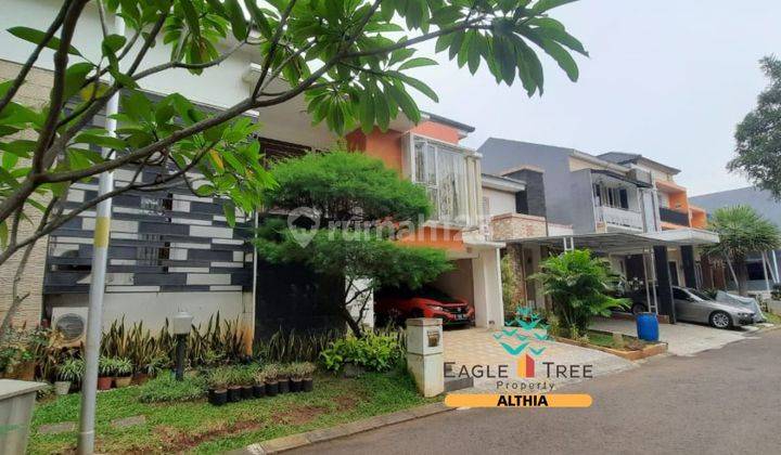 Rumah Murah 2 Lantai SHM ada kolam renang di Cluster Graha Raya 2