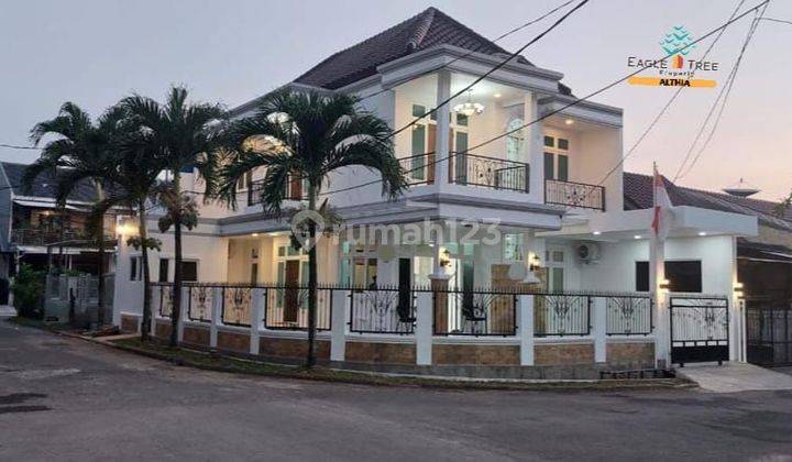 Rumah Cantik Hoek 2 Lantai Siap Huni Di Melati Mas Shm 2