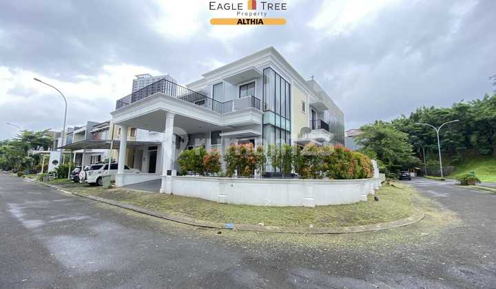 Jual Rumah Posisi Hoek Semi Furnish di Cluster BSD