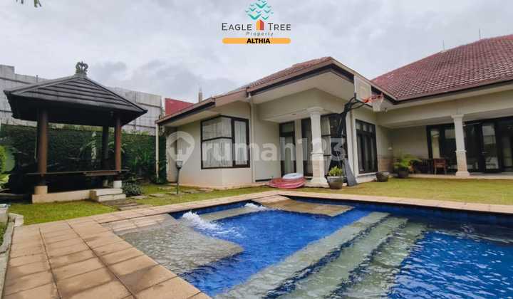 Rumah Mewah Huk Ada Kolam Renang Di Perumahan Di Cipete Jaksel 