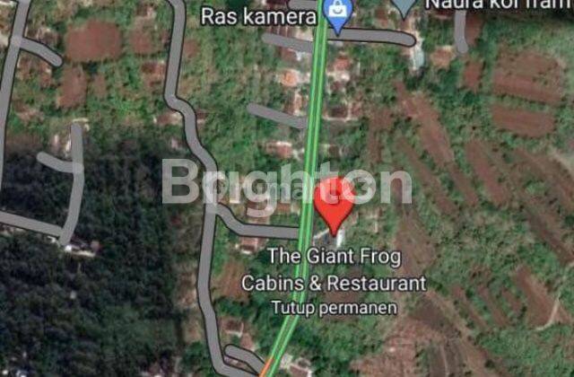 TANAH LUAS PINGGIR JALAN RAYA DEKAT LESTORAN FROG  CABIN PLAYEN GUNUNG KIDUL 2