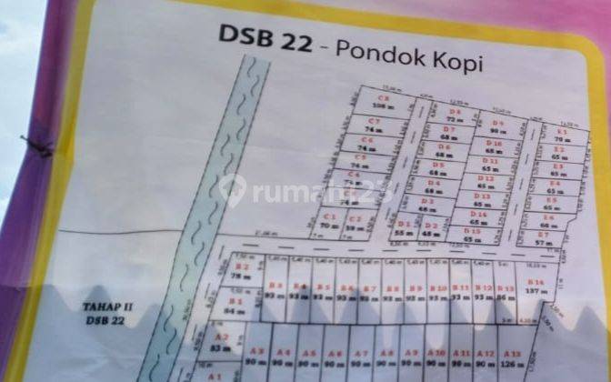 Jual tanah kavling siap bangun lokasi strategis  1